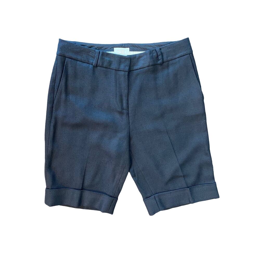 KATE SPADE BLACK BERMUDA TROUSER SHORTS SIZE 4